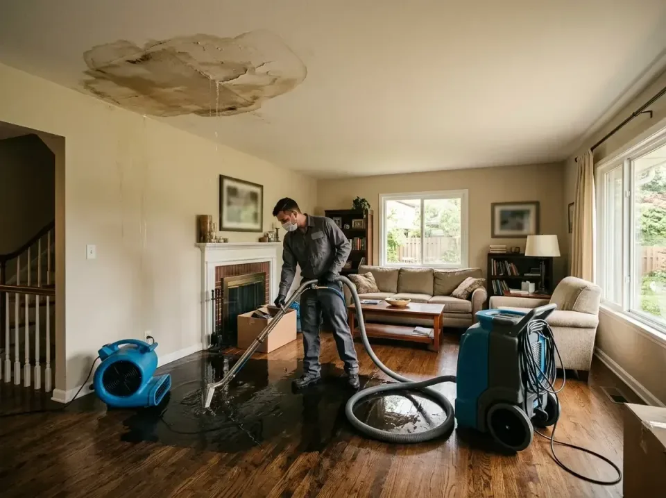 attic-pipe-burst-ceiling-drip-008 — frequently asked questions, Water Damage Restoration & Carpet Care in Somers Point, NJ